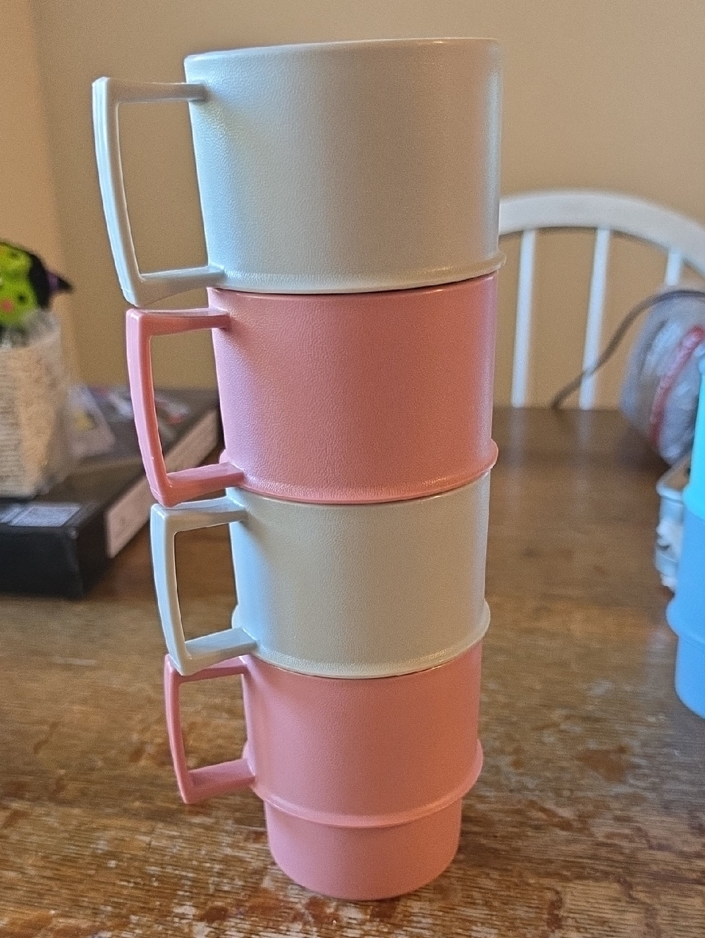 Tupperware Vintage Stacking Mugs